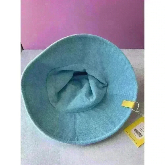 Kerri Rosenthal Terry Cloth Sunny Daze Bucket Hat surf Blue heart anthropologie main image 5